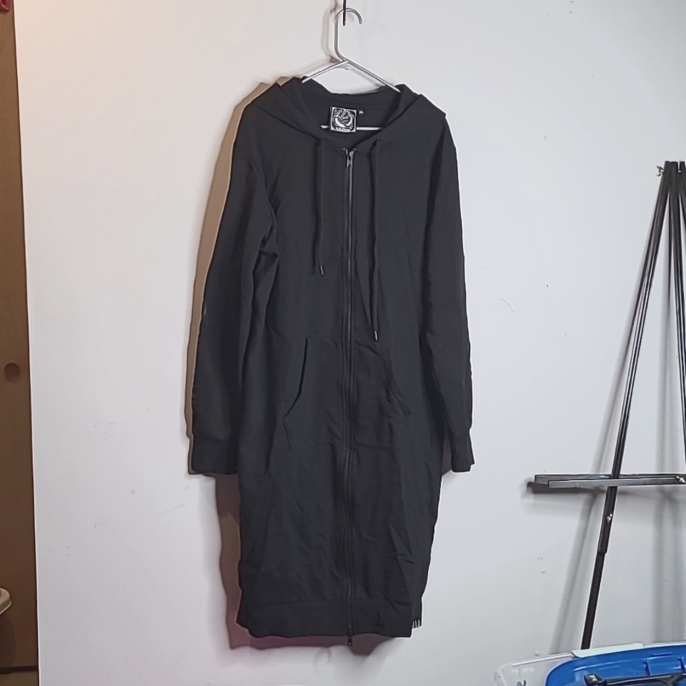 AWAKEN THE SERPENT extra long hoodie Killstar XL